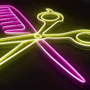 نئون فلکس آرایشگاه